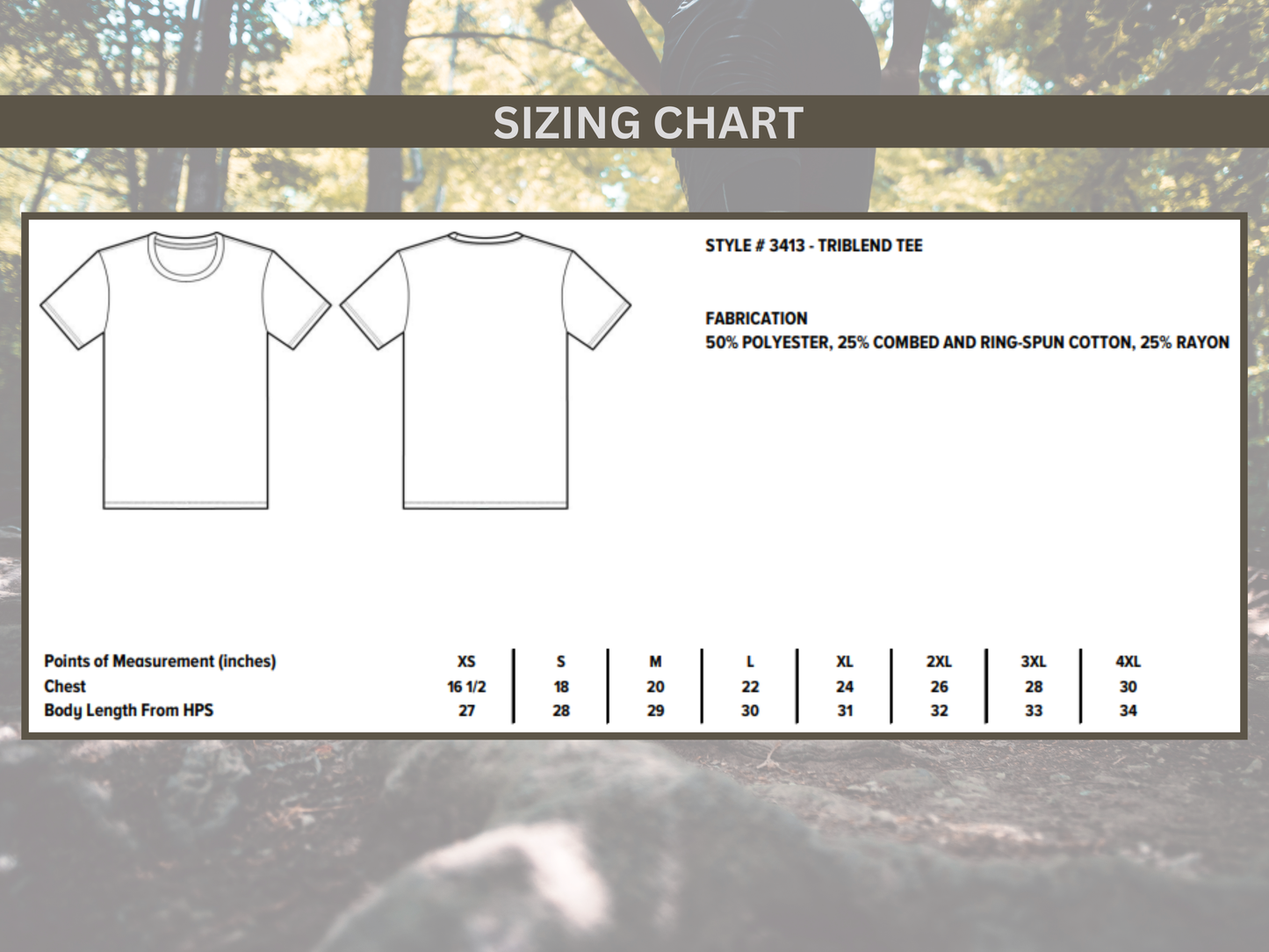 Mountain Heartbeat Tri-Blend Graphic Tee