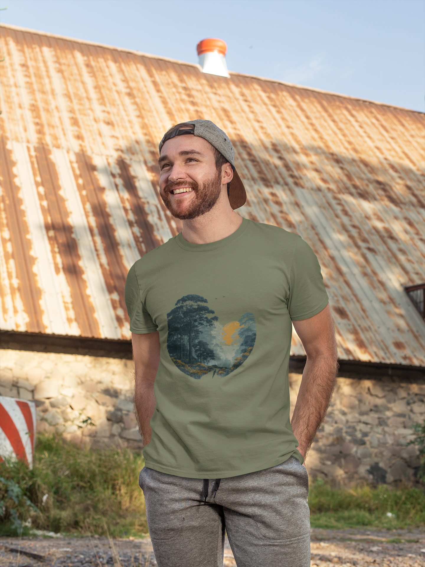 Into the Bush Thick Super Soft Tee