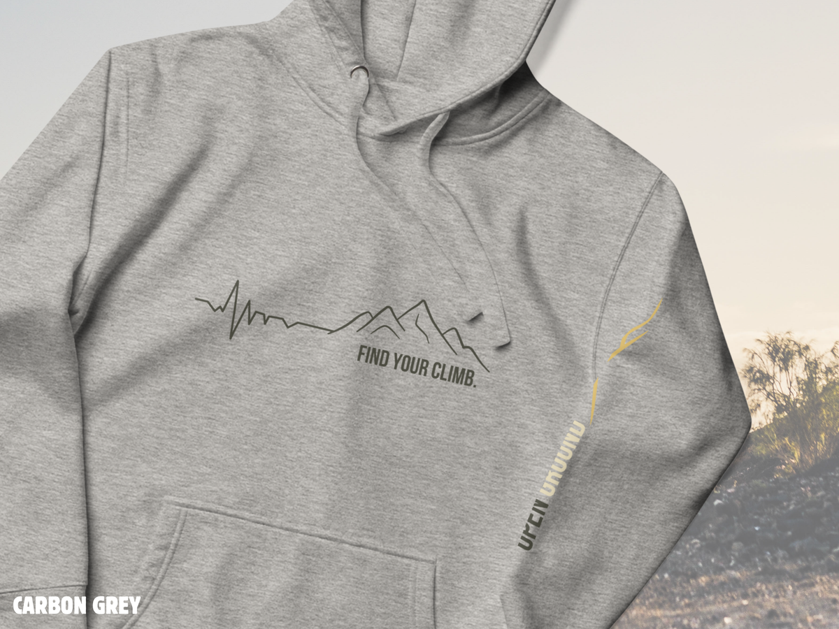 Heartbeat Mountain Hoodie