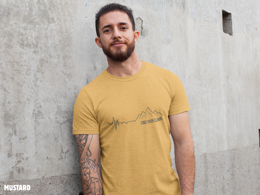 Mountain Heartbeat Tri-Blend Graphic Tee