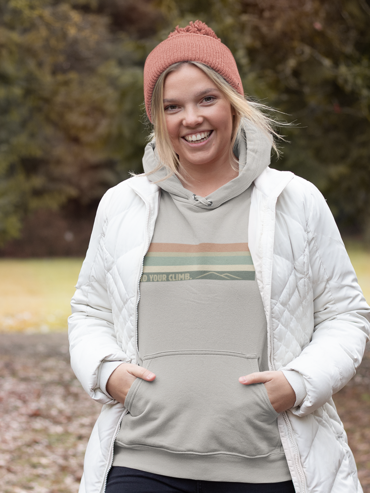 Find Your Climb Rainbow Hoodie