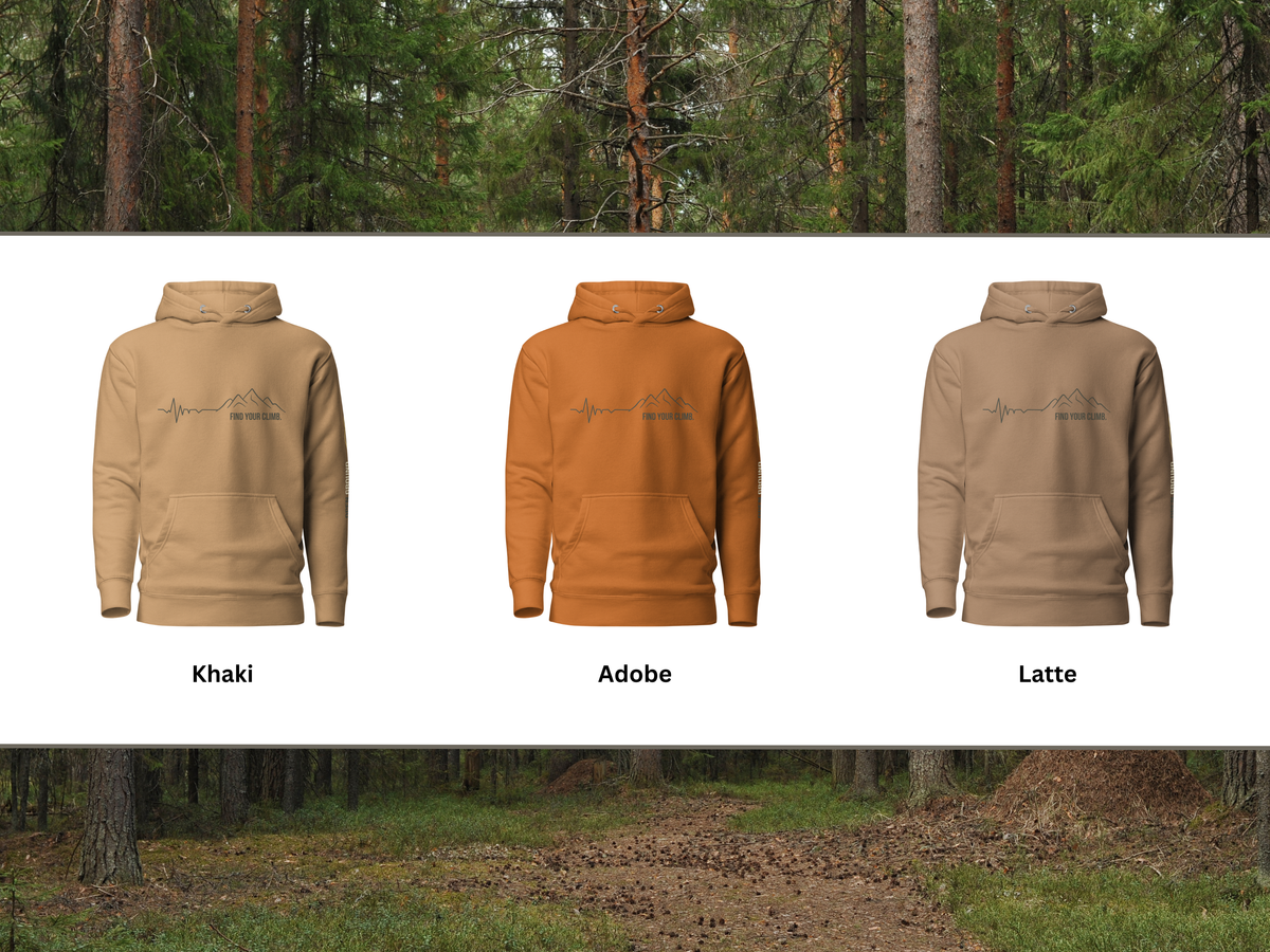 Heartbeat Mountain Hoodie