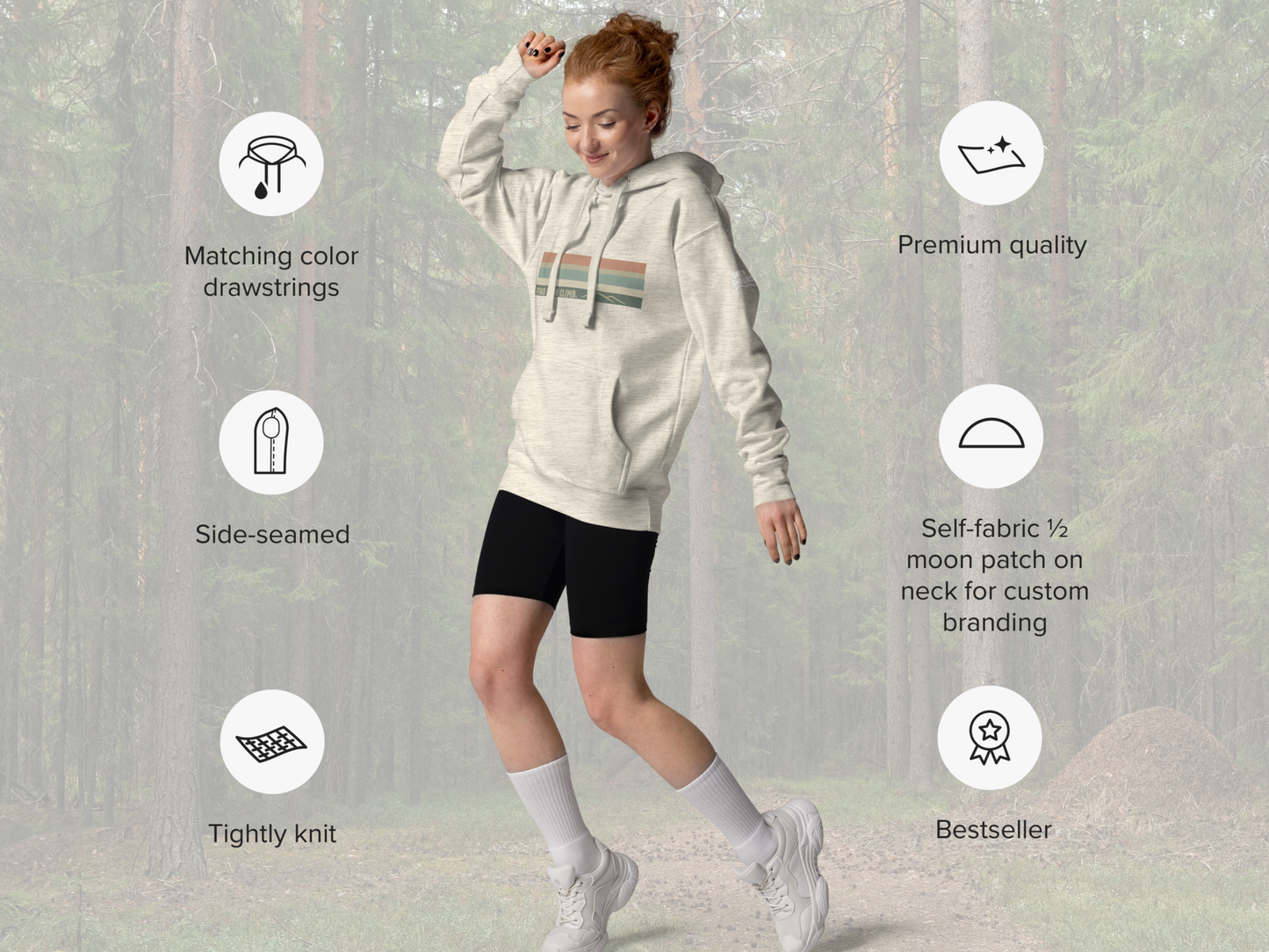 Find Your Climb Rainbow Hoodie
