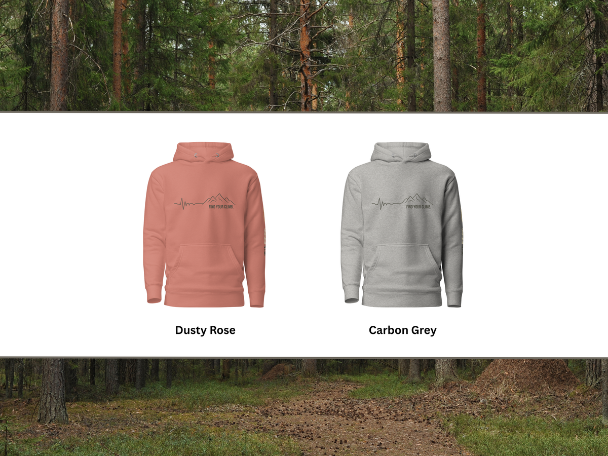 Heartbeat Mountain Hoodie