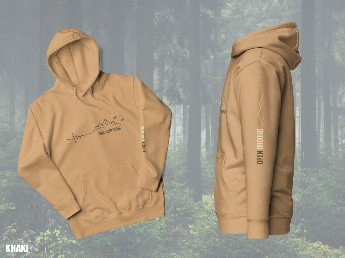 Heartbeat Mountain Hoodie