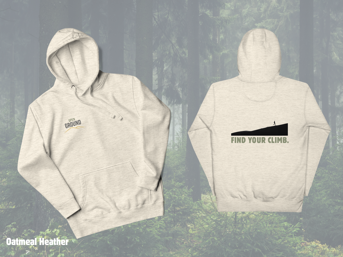 Uphill Climb Back Hoodie