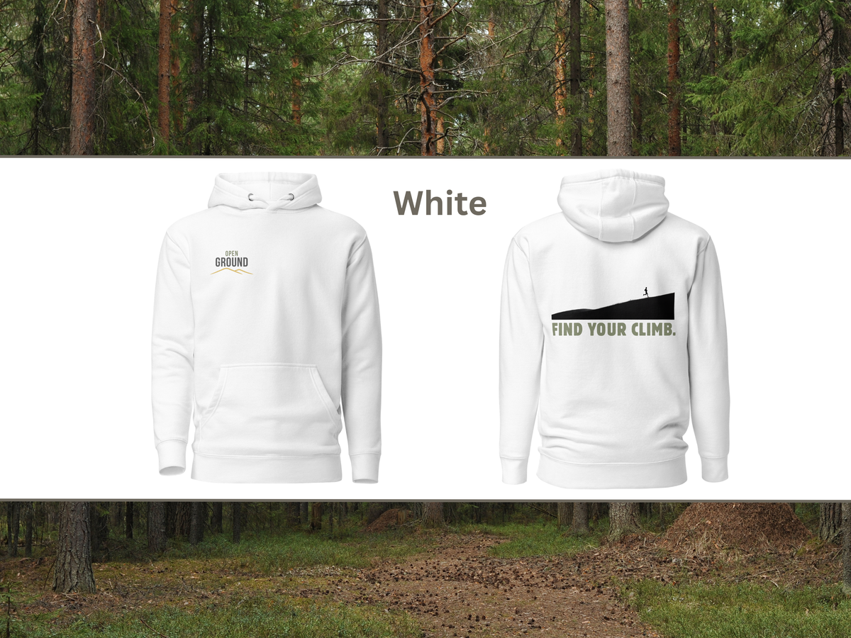 Uphill Climb Back Hoodie