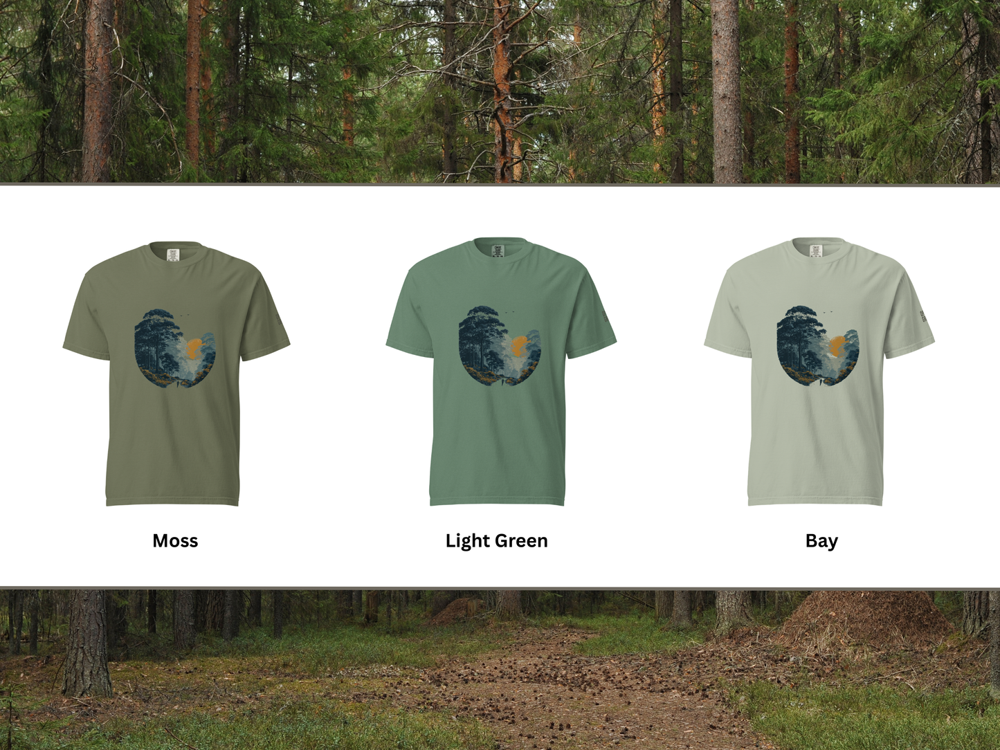 Into the Bush Thick Super Soft Tee
