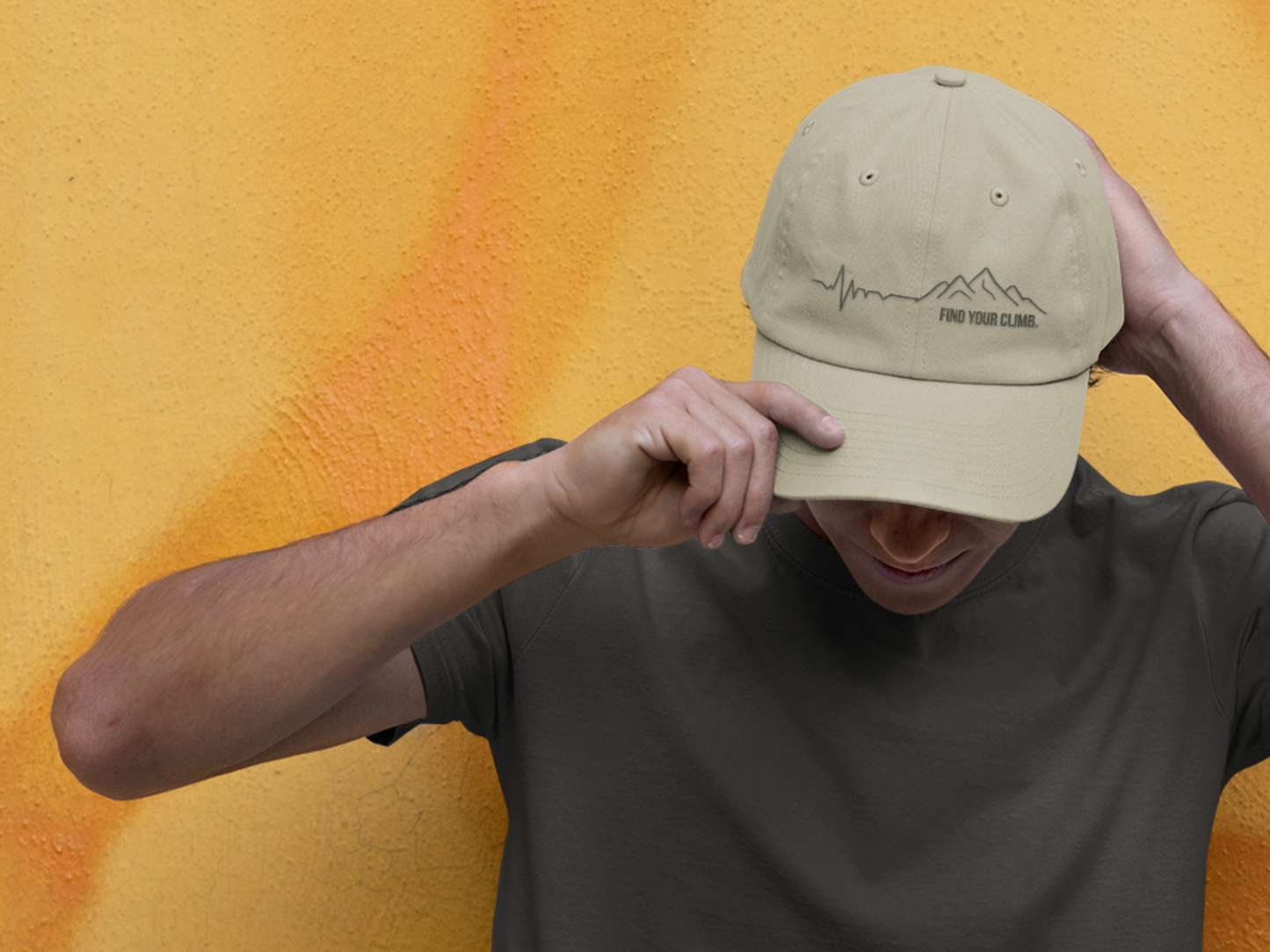 Heartbeat Mountain Casual Hat