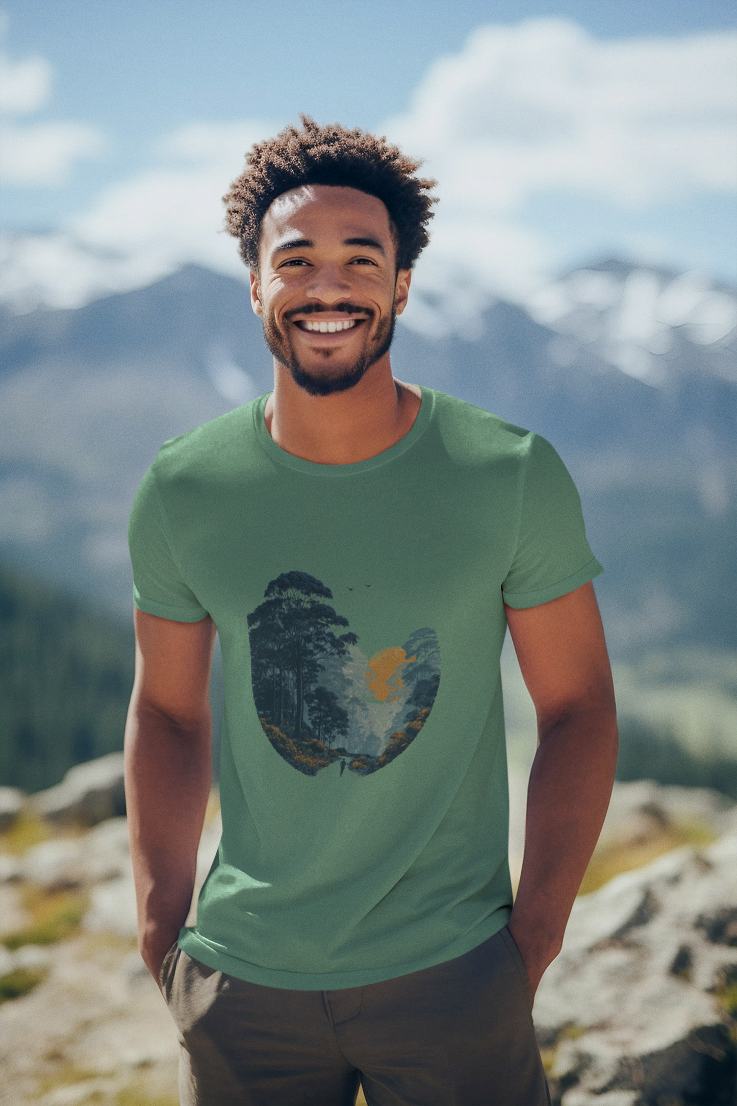 Into the Bush Thick Super Soft Tee