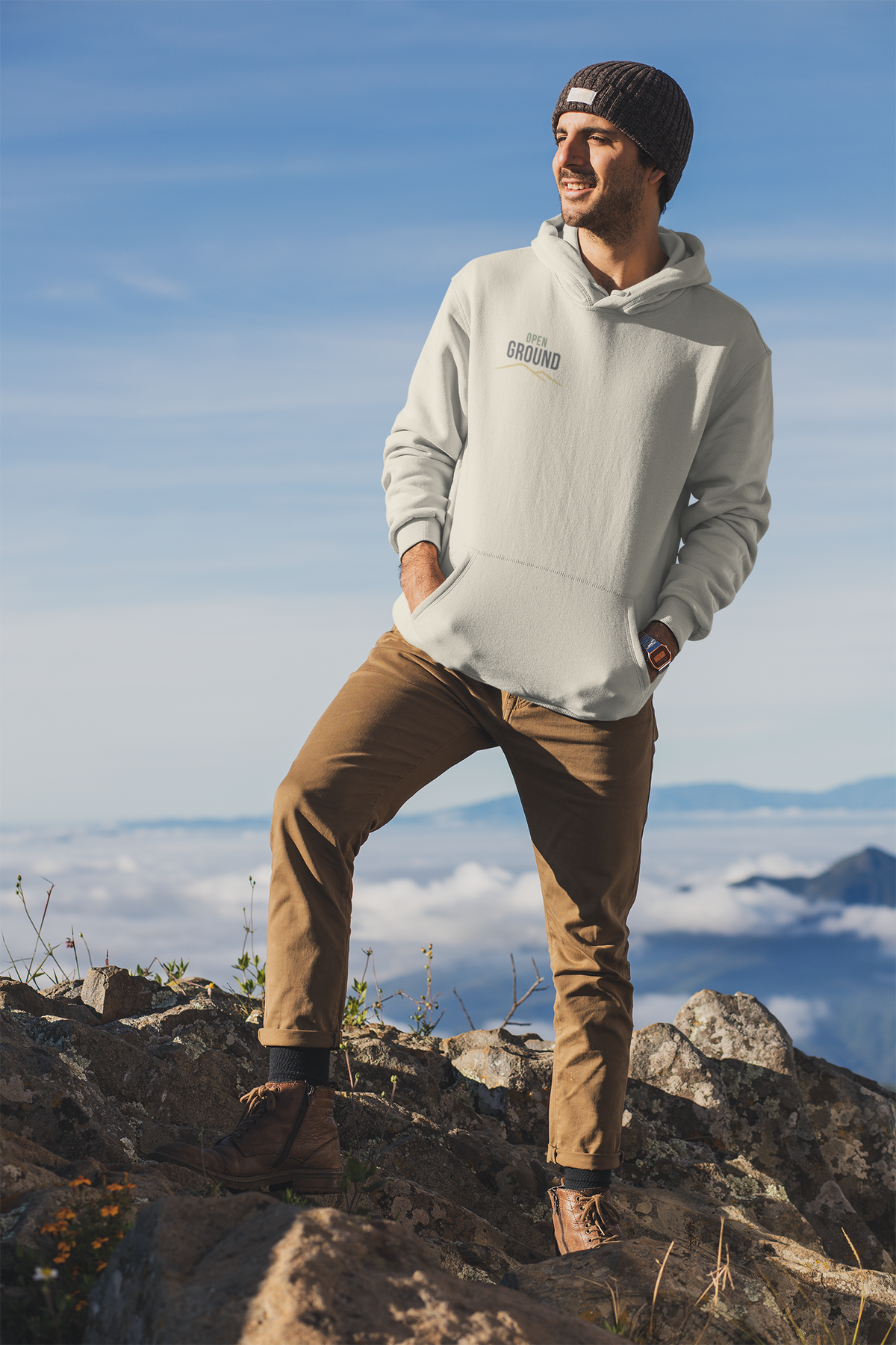 Uphill Climb Back Hoodie