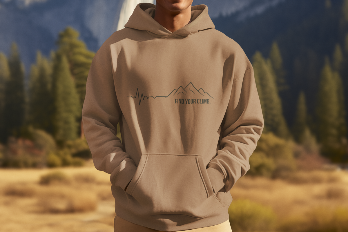 Heartbeat Mountain Hoodie