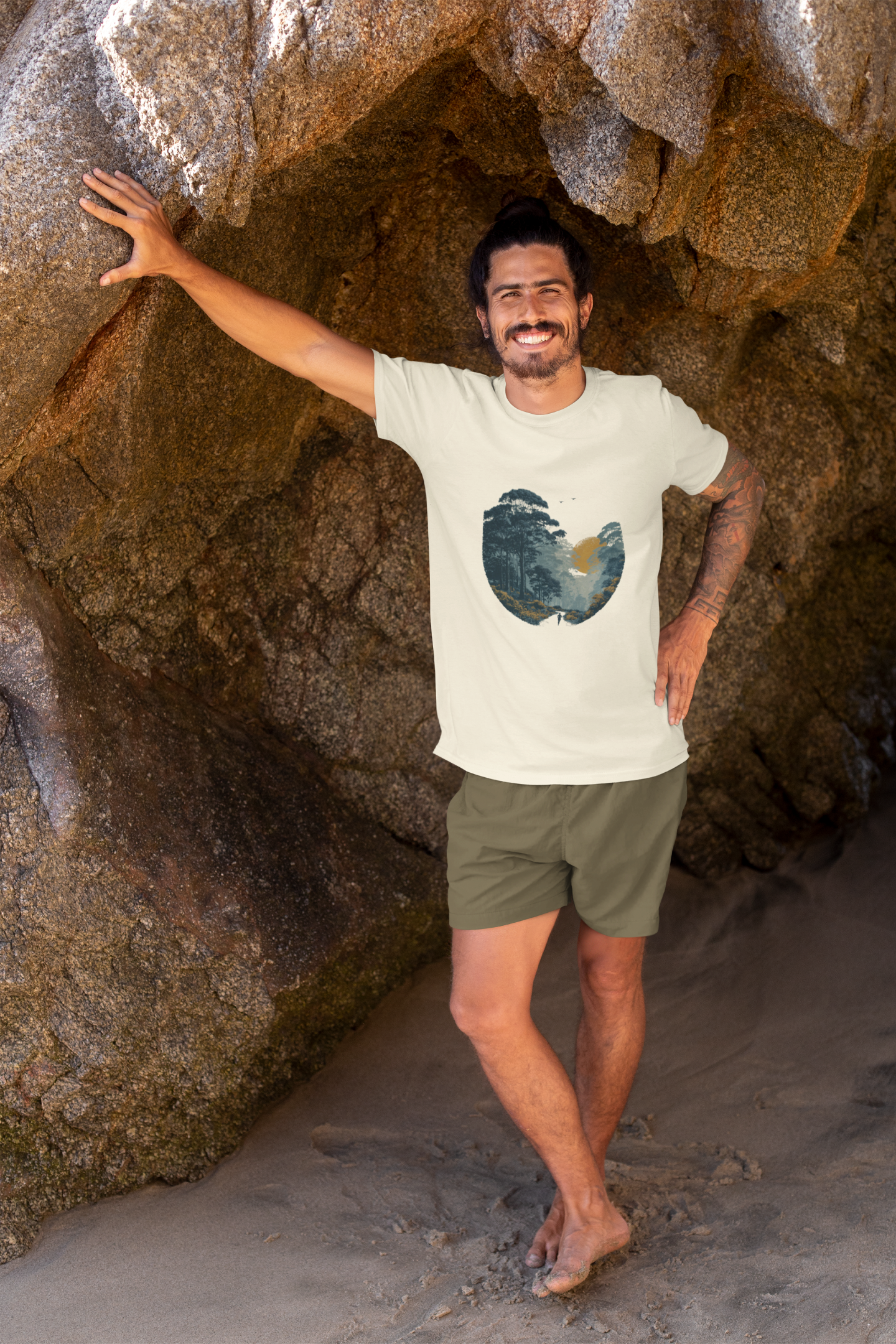 Into the Bush Thick Super Soft Tee